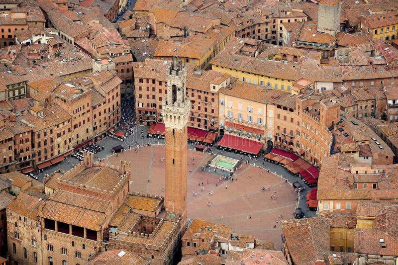 Siena stock foto Siena stock foto