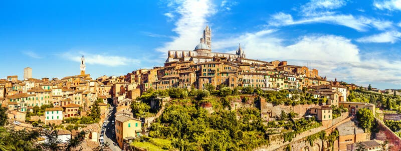 Siena, Toscânia, Italy imagens de stock Siena, Toscânia, Italy imagens de stock