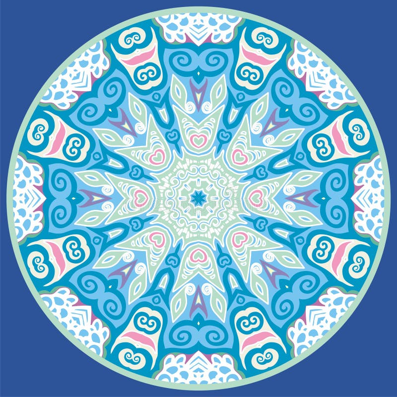 Sierronde voor Paisley. stock illustratie Sierronde voor Paisley. stock illustratie