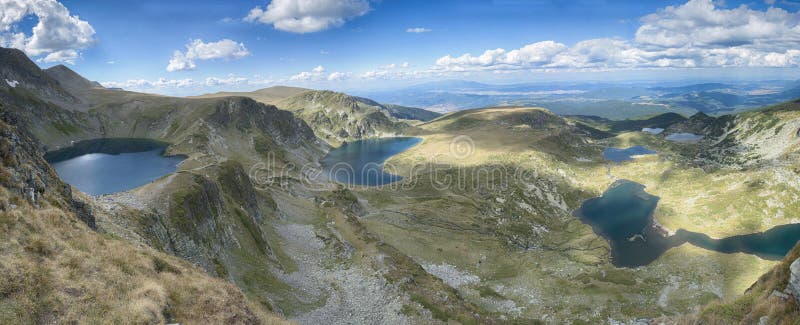 Siete lagos del rila, Bulgaria fotografía de archivo libre de regalías Siete lagos del rila, Bulgaria fotografía de archivo libre de regalías