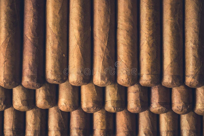 Cuban cigars - overhead view.Wallpapers. Cuban cigars - overhead view.Wallpapers.