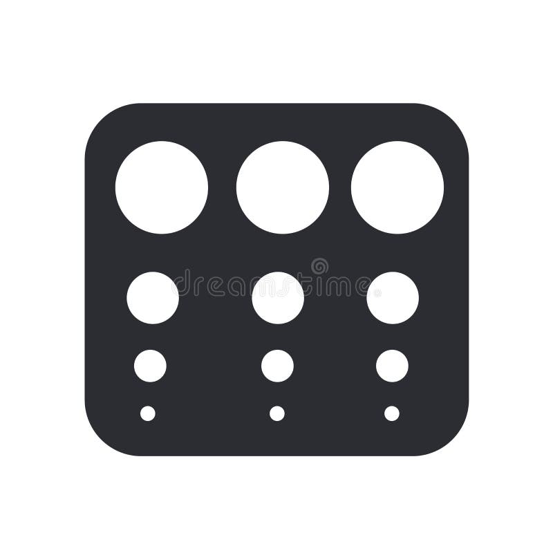Sight check table icon vector sign and symbol isolated on white background, Sight check table logo concept royalty free illustration Sight check table icon vector sign and symbol isolated on white background, Sight check table logo concept royalty free illustration