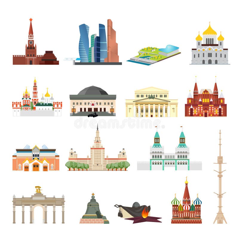 Рисунок достопримечательности москвы
95