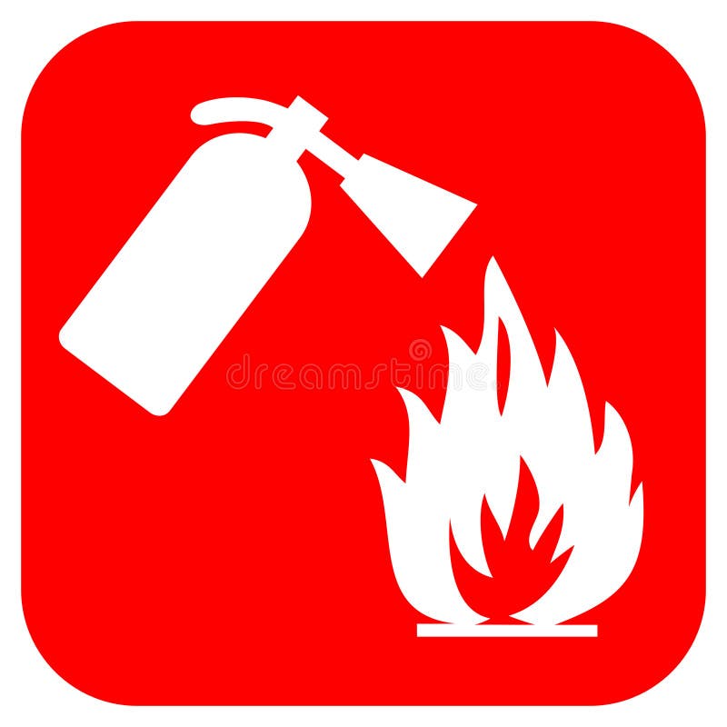 Siglă antifoc vector illustration