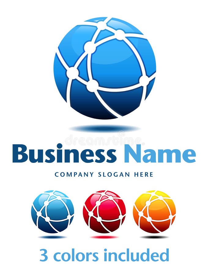 Siglă firmă royalty free illustration