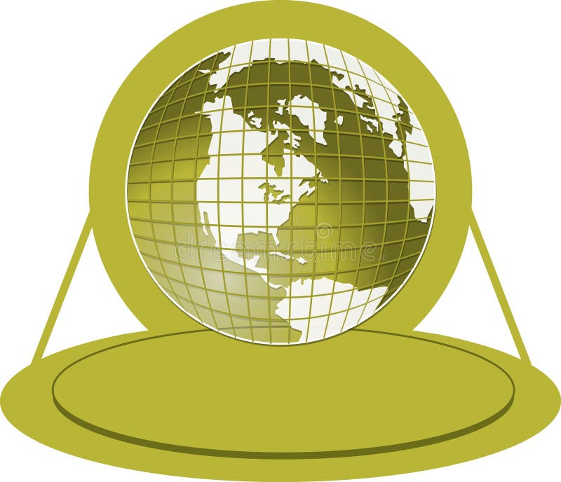 Siglă firmă stock illustration