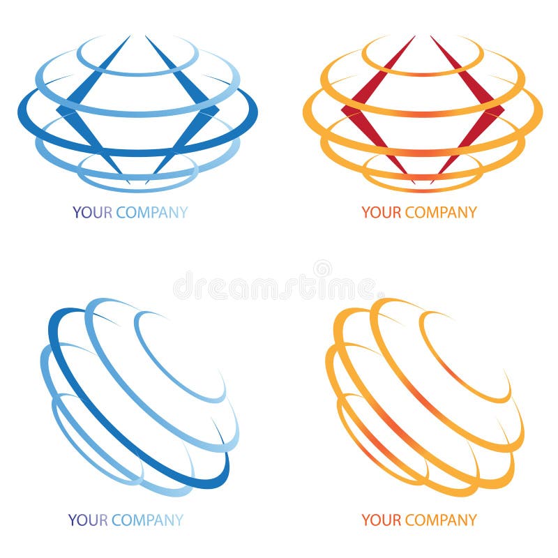 Siglă firmă vector illustration
