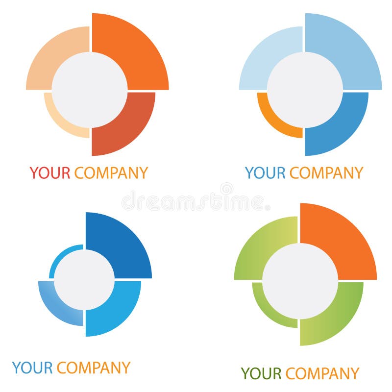 Siglă firmă royalty free illustration