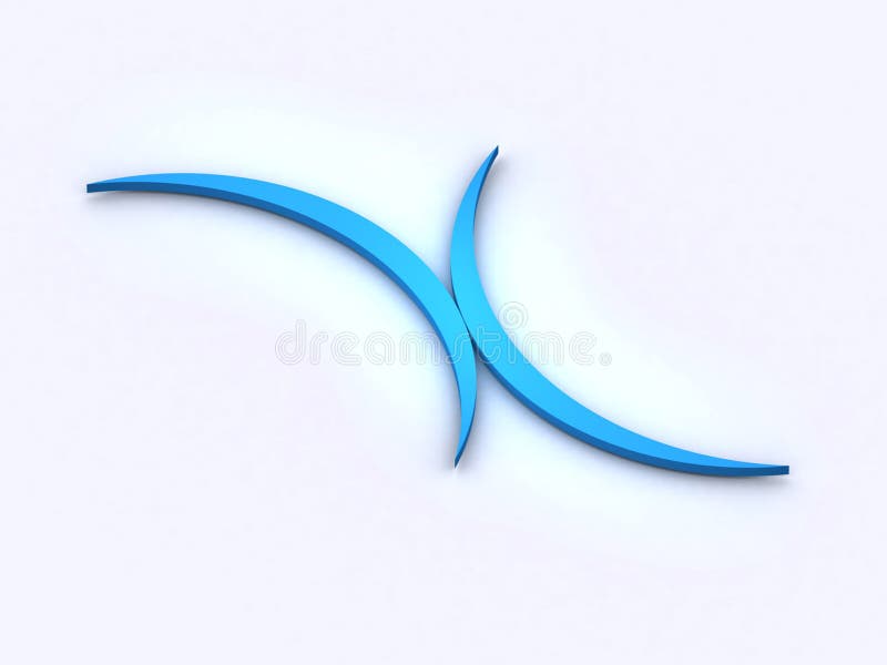 Siglă pentru firme albastre vector illustration