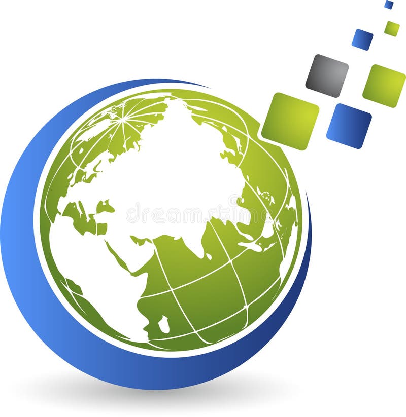 Siglă pentru puzzle royalty free illustration