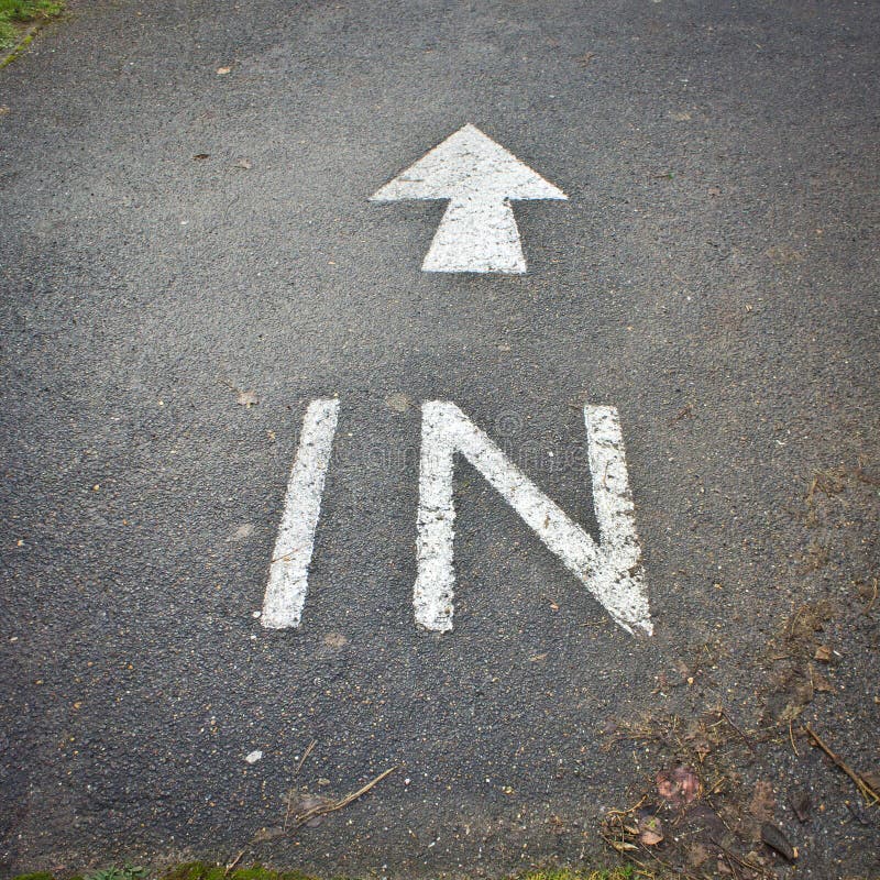 In sign royalty free stock images