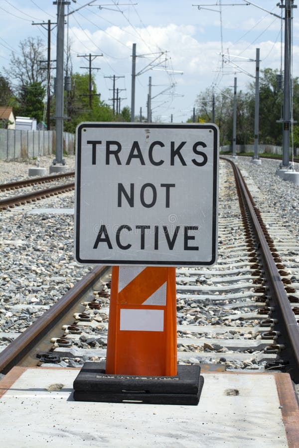 Inactive Rail Line in the Forest Stock Photo Image of railway