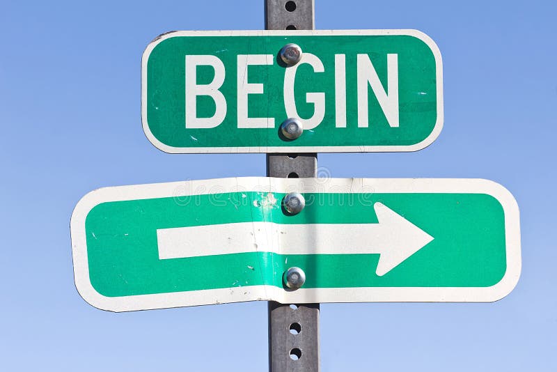 This is the Beginning Sign This is the Beginning Sign