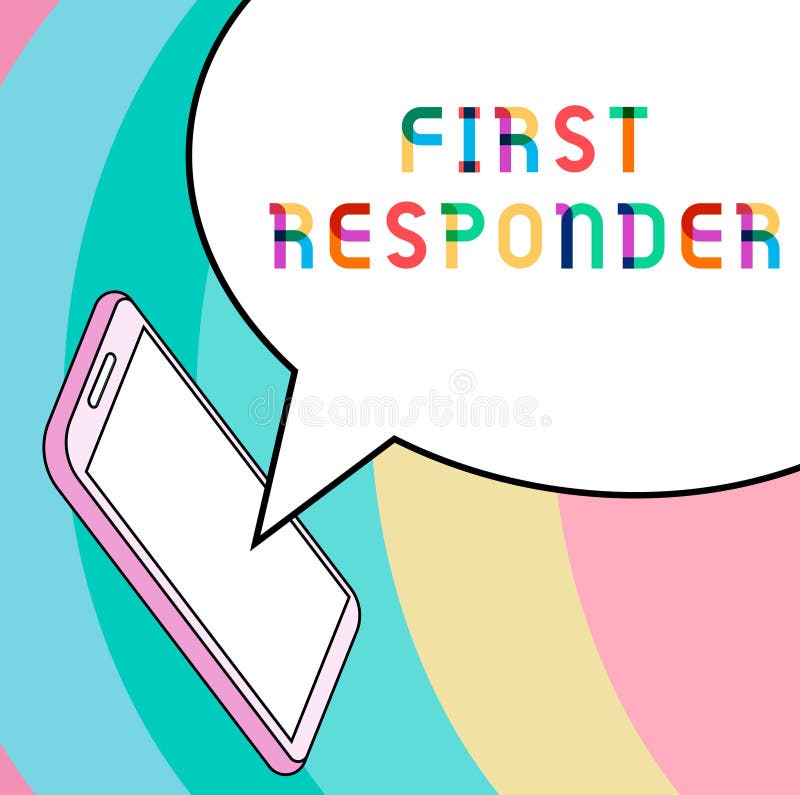 First Responder Word Cloud Concept On Stock Illustration 2261228367