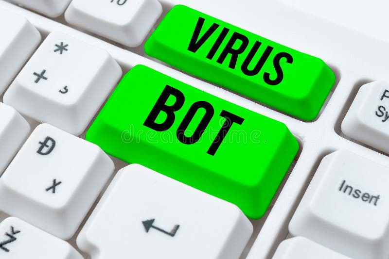 Sign Displaying Virus Bot. Conceptual Photo Malicious Selfpropagating