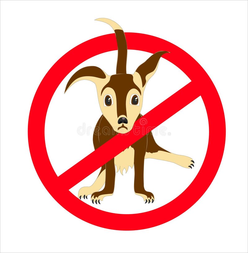 Sign dog stock vector. Illustration of canine, paws 29930301