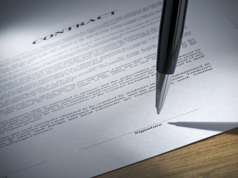 Sign here please stock photo. Image of paper, contract 12194698