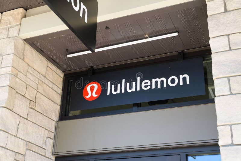 Sign Over Entrance To Lululemon Store Editorial Photo - Image of ...