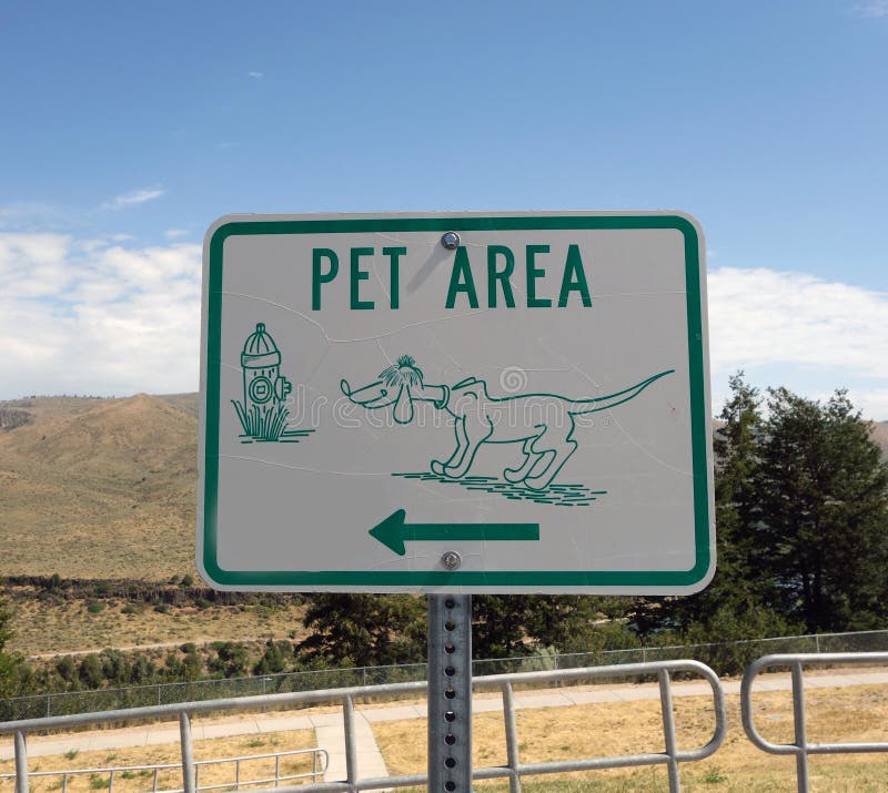 A sign for pet owners in north dakota