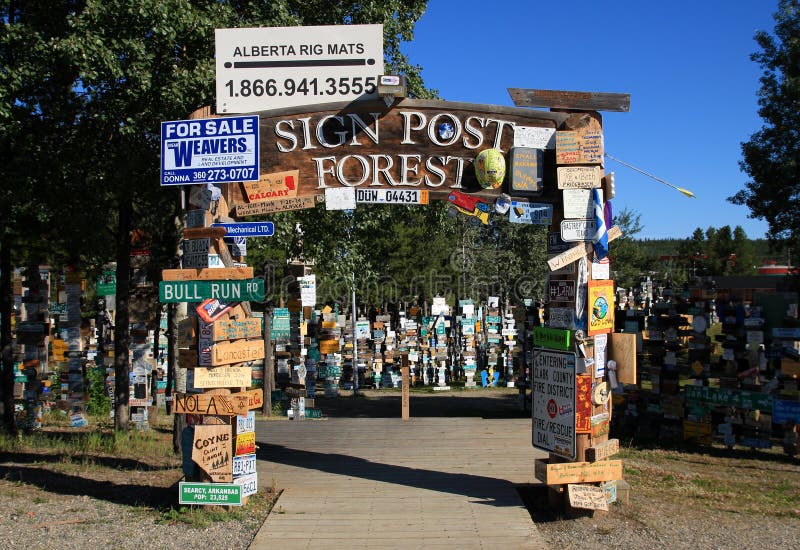 Sign Post Forest, Watson Lake, Yukon, Canada