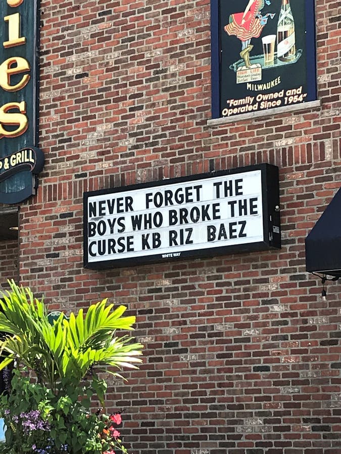 Sign Honoring Cubs Baseball Players Traded in 2021: Bryant, Rizzo, and Baez