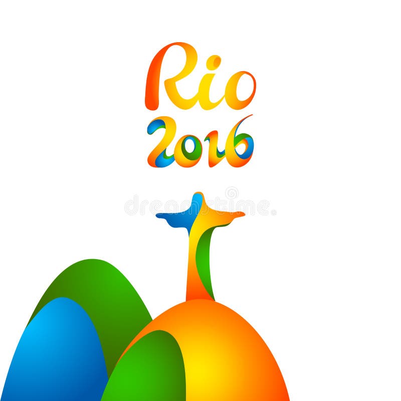 RIO DE JANEIRO - BRASIL - ANO 2016 - Jogos Olímpicos E Jogos 2016 Do  Paralympics, Símbolo Do Redentor De Christ E Logotipos Foto de Stock  Editorial - Ilustração de selo, punho: 71287998