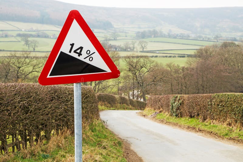 387 Warning Sign Steep Slope Stock Photos - Free & Royalty-Free Stock  Photos from Dreamstime