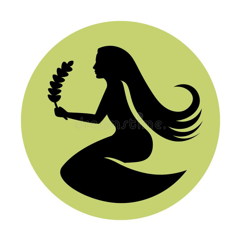 Virgo Isolated Icon. Simple Element Illustration from Zodiac Concept