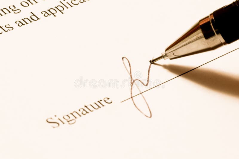 Signature.