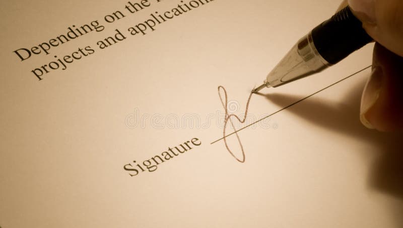 Signature.