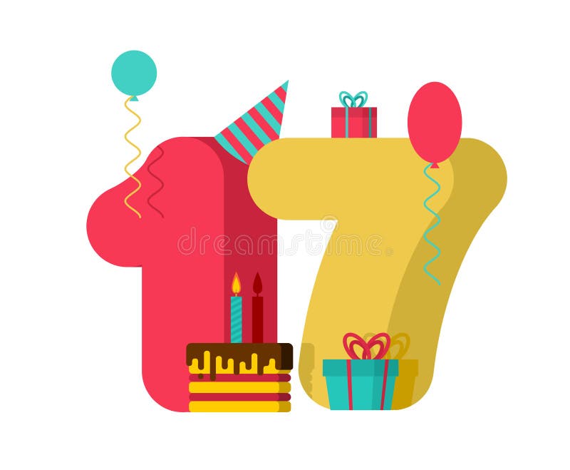 Signe D Anniversaire De 17 Ans 17eme Anniversaire C De Carte De Voeux De Calibre Illustration De Vecteur Illustration Du Signe Carte Signe D Anniversaire De 17 Ans 17eme Anniversaire C De Carte De Voeux De Calibre Illustration De Vecteur Illustration Du Signe Carte