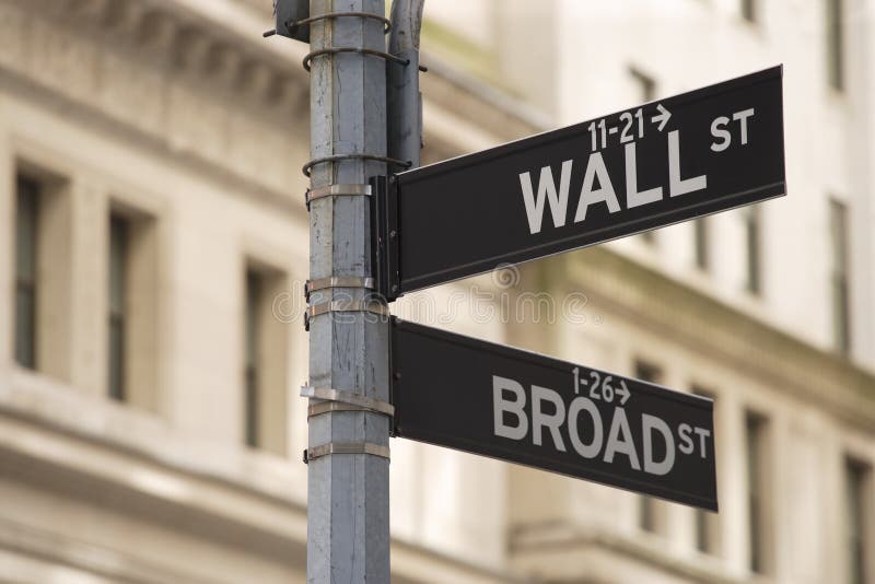Signe de Wall Street
