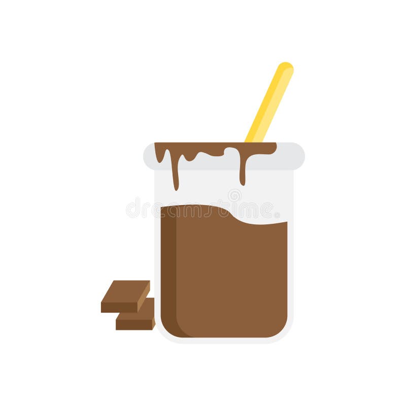 Signe et symbole de vecteur d'icône de Dulce de leche d'isolement sur le fond blanc, concept de logo de Dulce de leche illustration stock Signe et symbole de vecteur d'icône de Dulce de leche d'isolement sur le fond blanc, concept de logo de Dulce de leche illustration stock