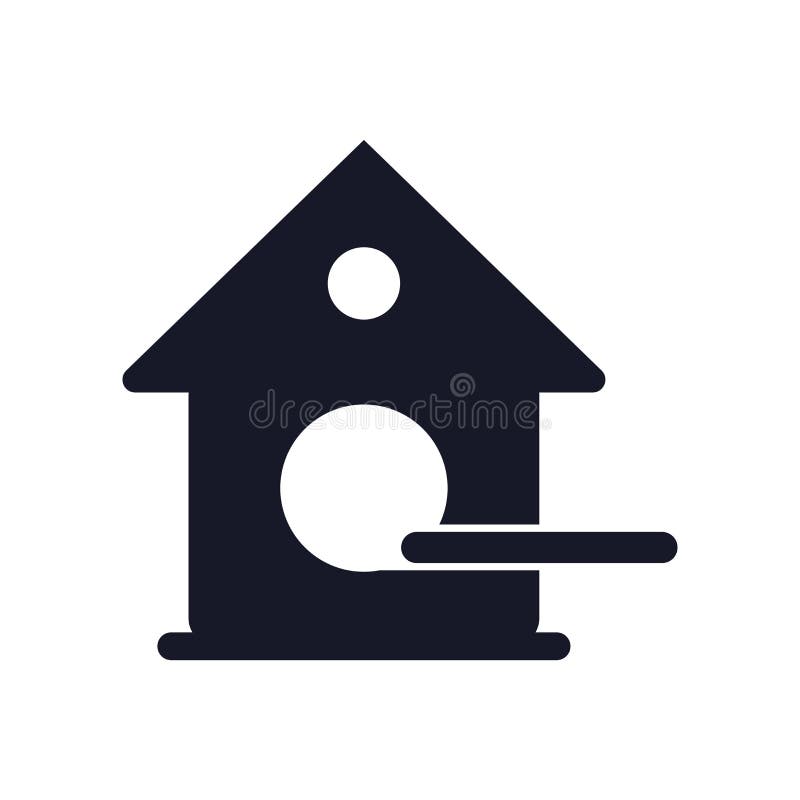 Signe et symbole de vecteur d'icône de volière d'isolement sur le fond blanc, concept de logo de volière illustration libre de droits Signe et symbole de vecteur d'icône de volière d'isolement sur le fond blanc, concept de logo de volière illustration libre de droits