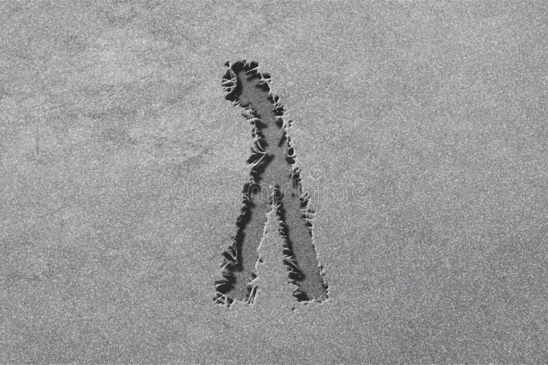 Signe lambda. lettre lambda symbole de l'alphabet grec illustration libre de droits