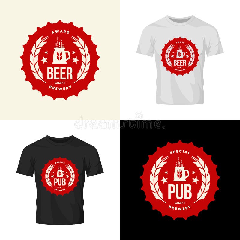 Signe moderne de logo de vecteur de boissons de bière de métier pour la barre, le bar, le magasin, la brasserie ou la brasserie d illustration libre de droits Signe moderne de logo de vecteur de boissons de bière de métier pour la barre, le bar, le magasin, la brasserie ou la brasserie d illustration libre de droits