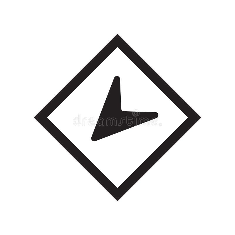 Signe rond et symbole de vecteur d'icône d'indicateur d'emplacement d'isolement dessus illustration libre de droits Signe rond et symbole de vecteur d'icône d'indicateur d'emplacement d'isolement dessus illustration libre de droits