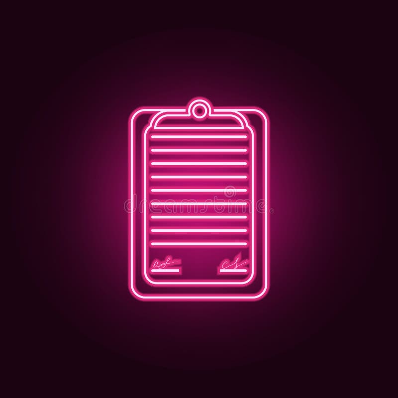 signing of an agreement icon. Elements of Conversation and Friendship in neon style icons. Simple icon for websites, web design, vector illustration signing of an agreement icon. Elements of Conversation and Friendship in neon style icons. Simple icon for websites, web design, vector illustration