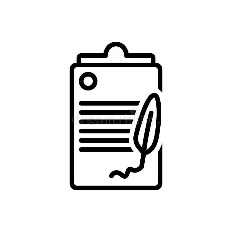 Signingdocument Stock Illustrations 4 Signingdocument Stock