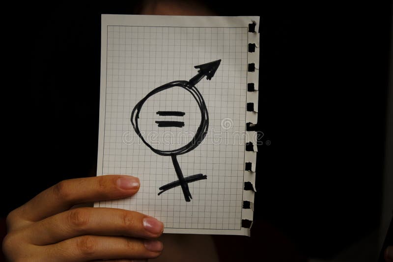 Signo De Igualdad Y Un Símbolo Masculino Dibujado En Un Trozo De Papel Que Representa La Igualdad Sexual De Las Mujeres Igualdad Imagen de archivo - Imagen de discriminado, conceptual: 113291465 Signo De Igualdad Y Un Símbolo Masculino Dibujado En Un Trozo De Papel Que Representa La Igualdad Sexual De Las Mujeres Igualdad Imagen de archivo - Imagen de discriminado, conceptual: 113291465