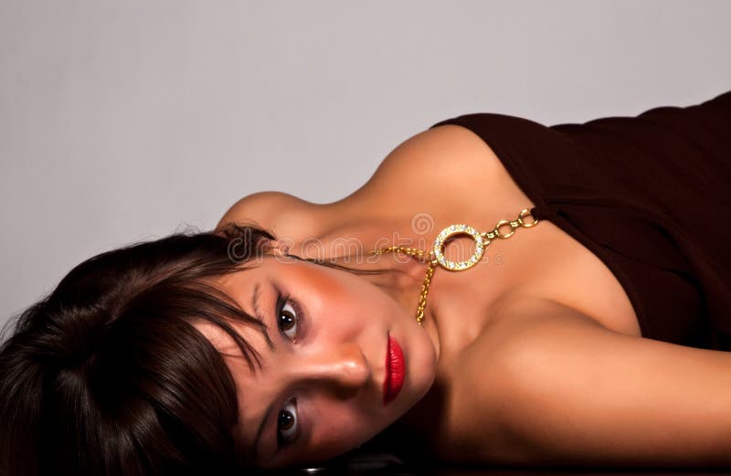 Signora di Beautifful fotografia stock libera da diritti Signora di Beautifful fotografia stock libera da diritti