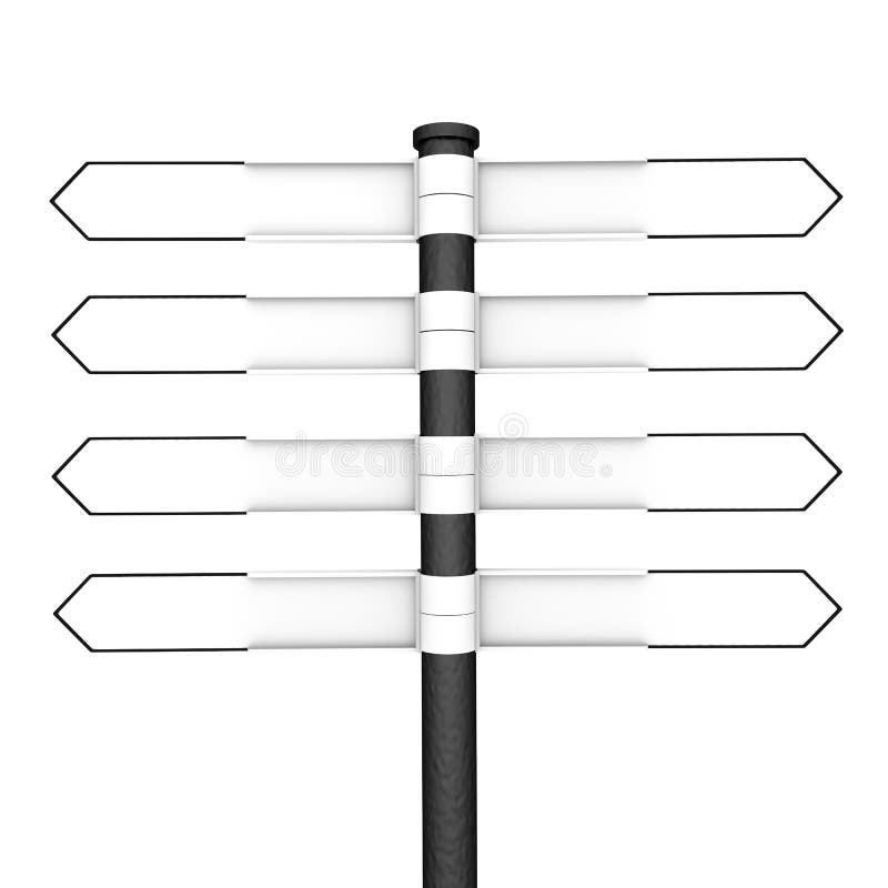 Signpost stock illustration. Illustration of ways, options 22753713