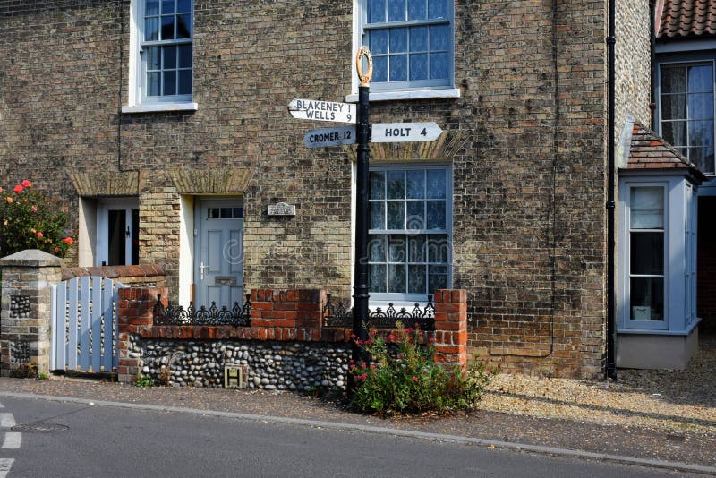 Signpost, Cley next the Sea, Norfolk, England