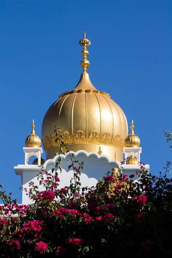 Sikh temple golden dome stock images Sikh temple golden dome stock images