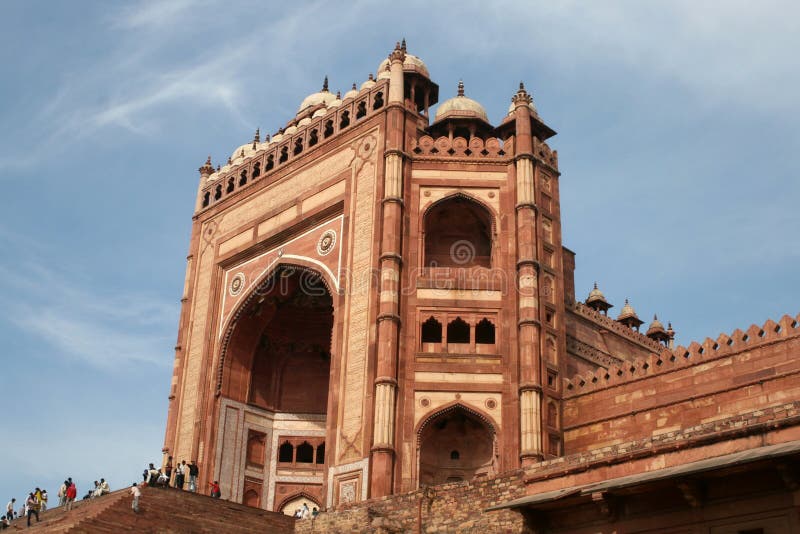 sikri de porte de fatehpur photos libres de droits sikri de porte de fatehpur photos libres de droits