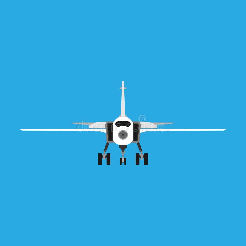 Sikt för militär för armé för vektor för attackflygplan främre symbol för flyg För strålstyrka för krig plan kämpe Design för för vektor illustrationer Sikt för militär för armé för vektor för attackflygplan främre symbol för flyg För strålstyrka för krig plan kämpe Design för för vektor illustrationer