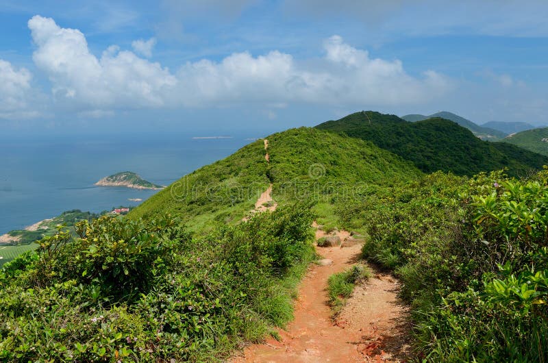 Sikter och natur för Hong Kong slinga härliga royaltyfria foton Sikter och natur för Hong Kong slinga härliga royaltyfria foton