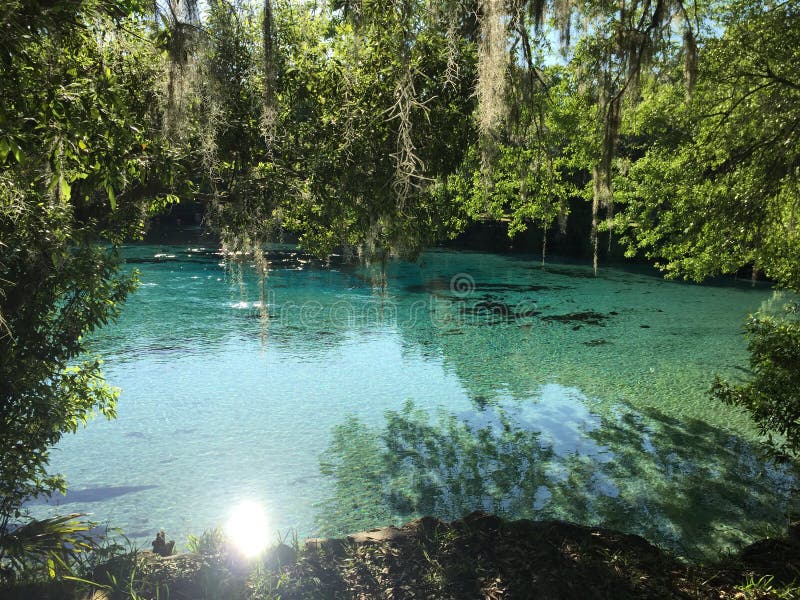 Silberner Glen Springs stockbilder Silberner Glen Springs stockbilder