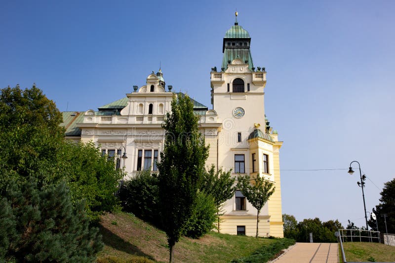 Silesian Ostrava city hall building in Czech Republic stock photo Silesian Ostrava city hall building in Czech Republic stock photo