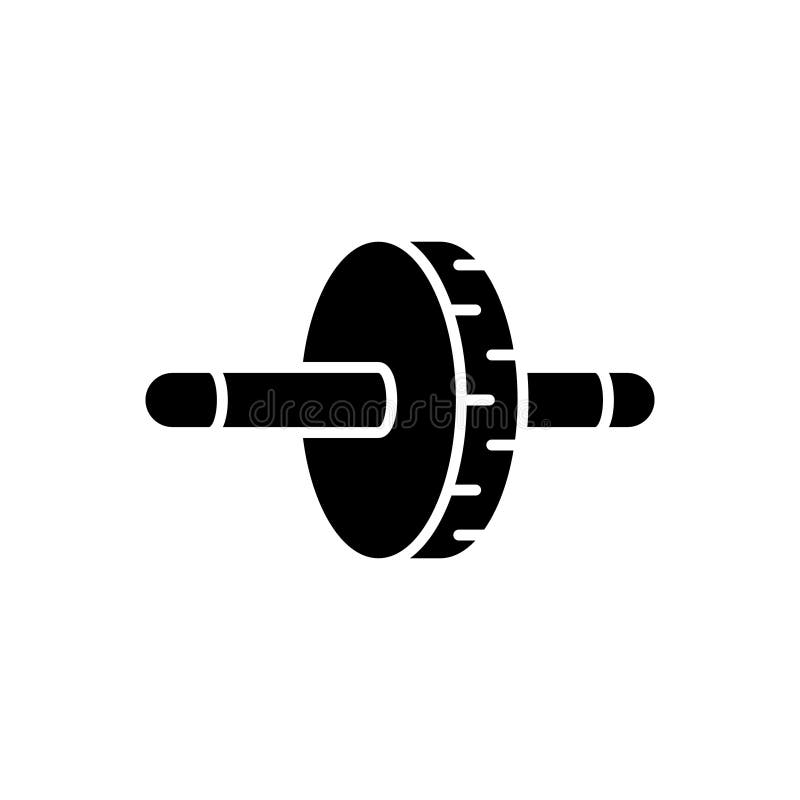 The Abdominal Muscles Fit Icon Stock Vector - Illustration of